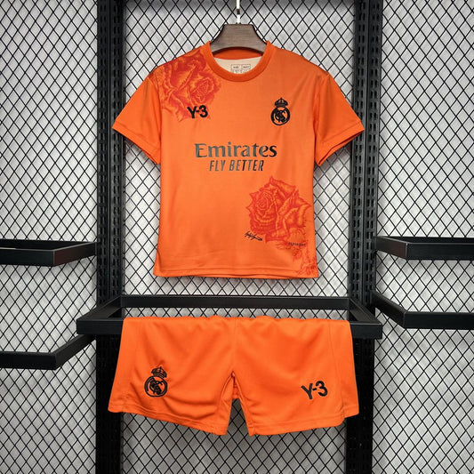 MERENGUES Y-3 NARANJA 24/25 CONJUNTO INFANTIL
