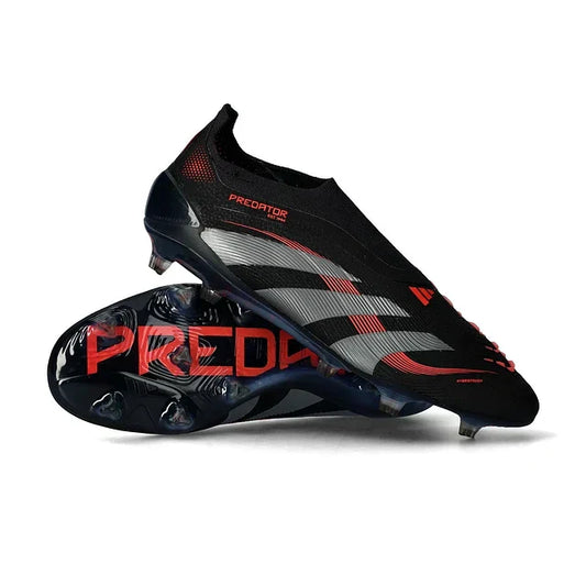 ADIDAS PREDATOR FG ELITE SOCCER BOOT - BLACK/RED - Stealth Pack 