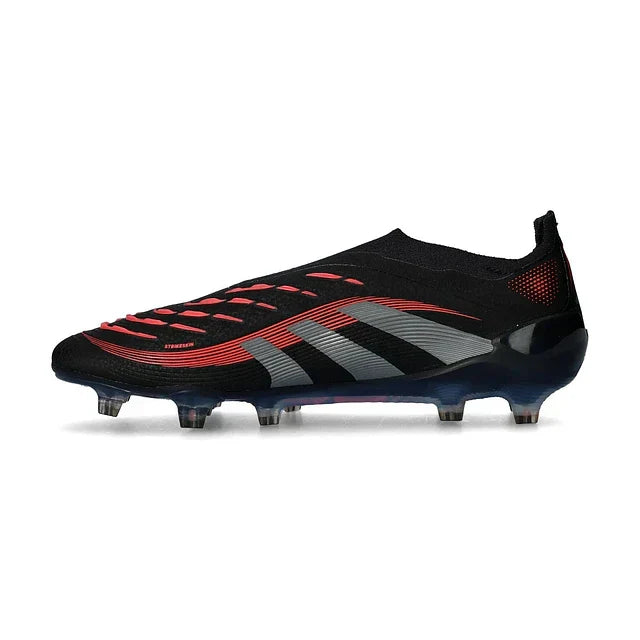 ADIDAS PREDATOR FG ELITE SOCCER BOOT - BLACK/RED - Stealth Pack 