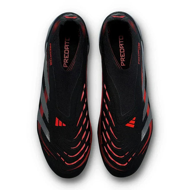 ADIDAS PREDATOR FG ELITE SOCCER BOOT - BLACK/RED - Stealth Pack 