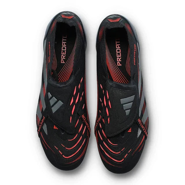 ADIDAS PREDATOR FG ELITE SOCCER BOOT - BLACK/RED - Stealth Pack 