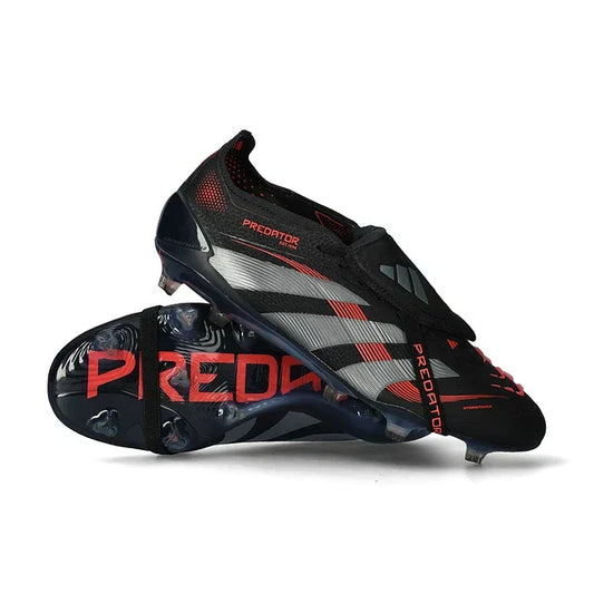 ADIDAS PREDATOR FG ELITE SOCCER BOOT - BLACK/RED - Stealth Pack 