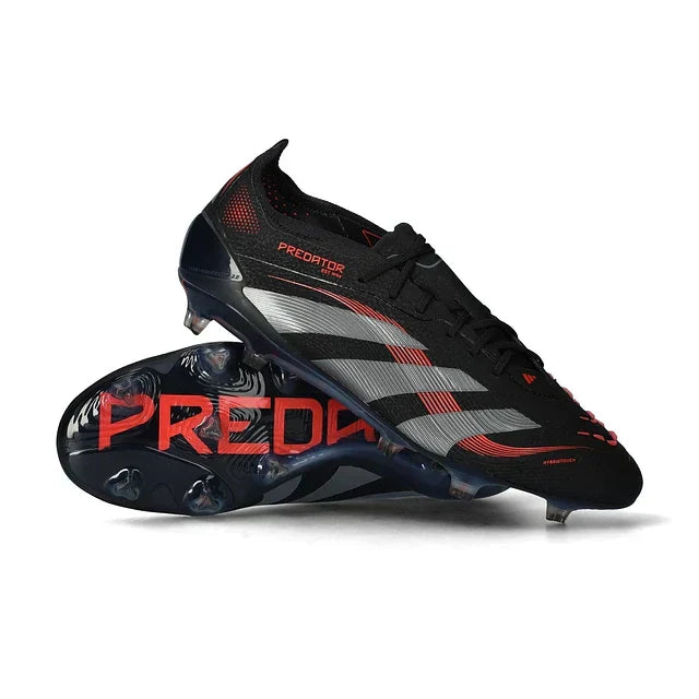 ADIDAS PREDATOR FG ELITE SOCCER BOOT - BLACK/RED - Stealth Pack 