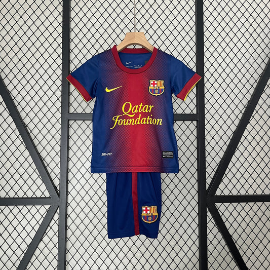 BLAUGRANA I 12/13 CONJUNTO INFANTIL (RETRO)