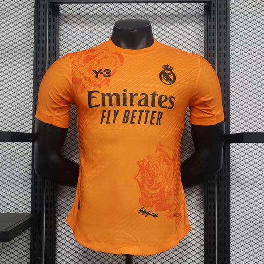 MERENGUES Y-3 NARANJA 24/25 HOMBRE (VERSIÓN JUGADOR)