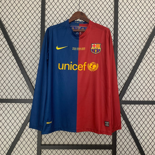 BLAUGRANA I 08/09 HOMBRE (RETRO) MANGA LARGA ESPECIAL CHAMPHIONS