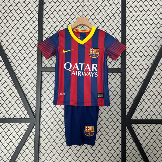 BLAUGRANA I 13/14 CONJUNTO INFANTIL (RETRO)