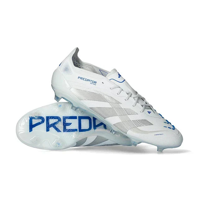 Adidas Predator Elite LL FG Football Boot - Fleece Pack - White/Blue 