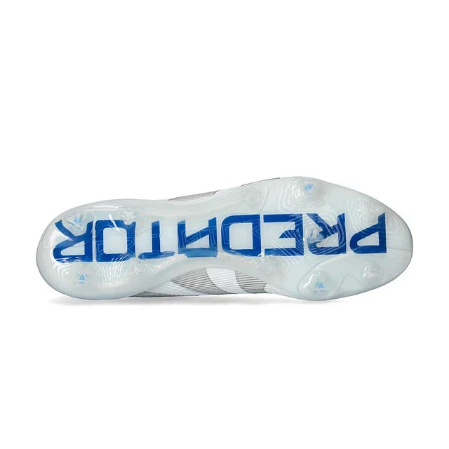 Adidas Predator Elite LL FG Football Boot - Fleece Pack - White/Blue 