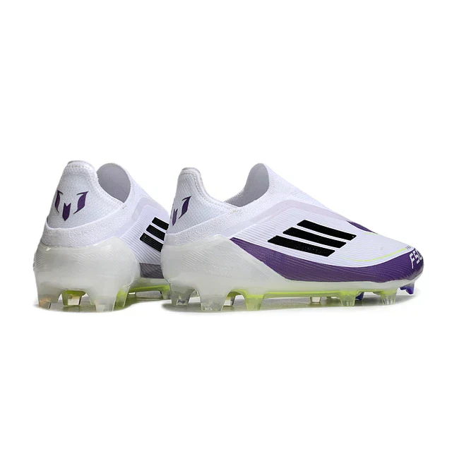 ADIDAS F50 ELITE FG SOCCER BOOT - WHITE/PURPLE