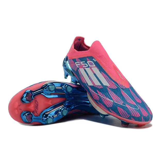 Adidas F50 Elite FG Football Boot - Blue/Pink