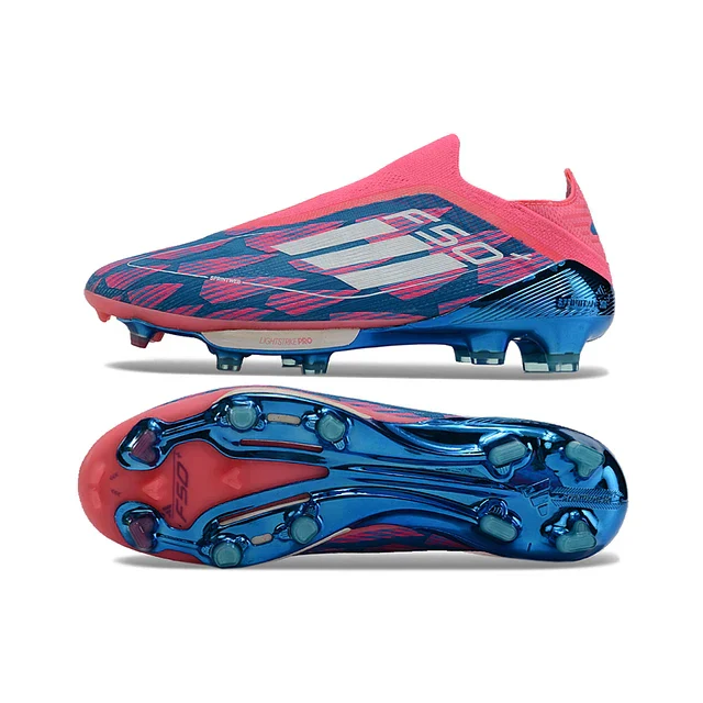 Adidas F50 Elite FG Football Boot - Blue/Pink