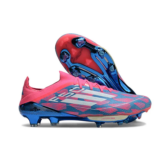 Adidas F50 Elite FG Football Boot - Blue/Pink