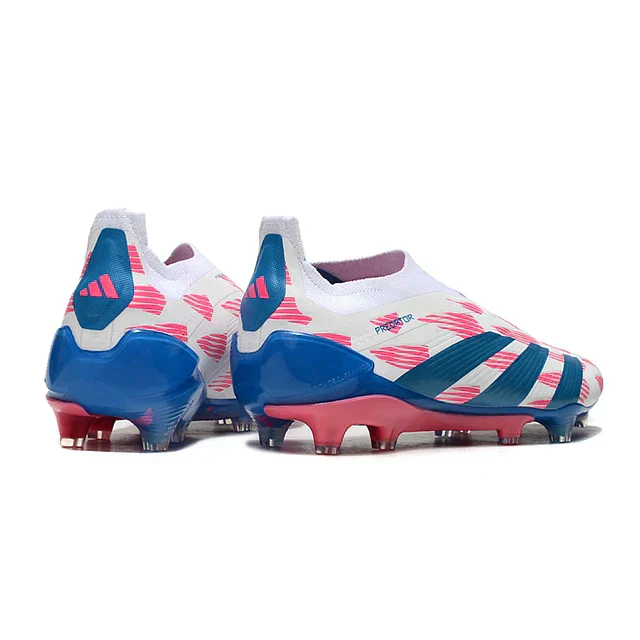 Adidas Predator Tongue FG Elite Football Boot - Blue/Pink 