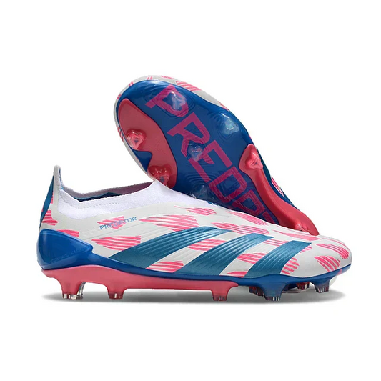 Adidas Predator Tongue FG Elite Football Boot - Blue/Pink 