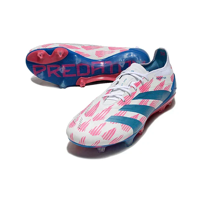 Adidas Predator Tongue FG Elite Football Boot - Blue/Pink 