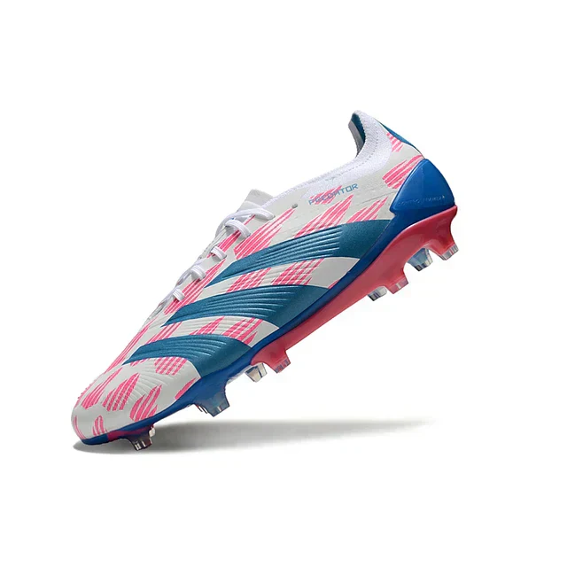 Adidas Predator Tongue FG Elite Football Boot - Blue/Pink 
