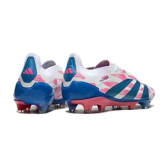 Adidas Predator Tongue FG Elite Football Boot - Blue/Pink 