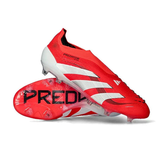 Adidas Predator Tongue FG Elite Football Boot - Red/White 