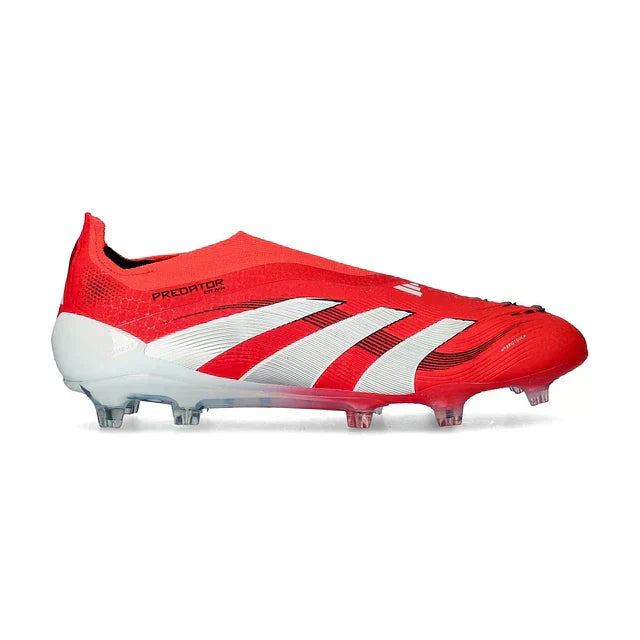 Adidas Predator Tongue FG Elite Football Boot - Red/White 