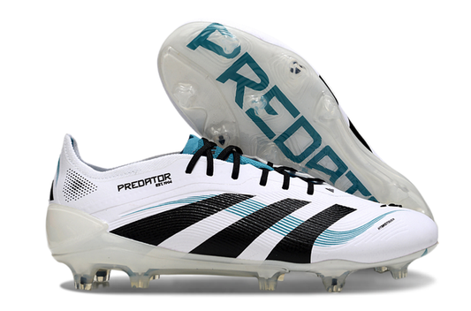 Adidas Predator Tongue FG Elite Football Boot - White/Blue 