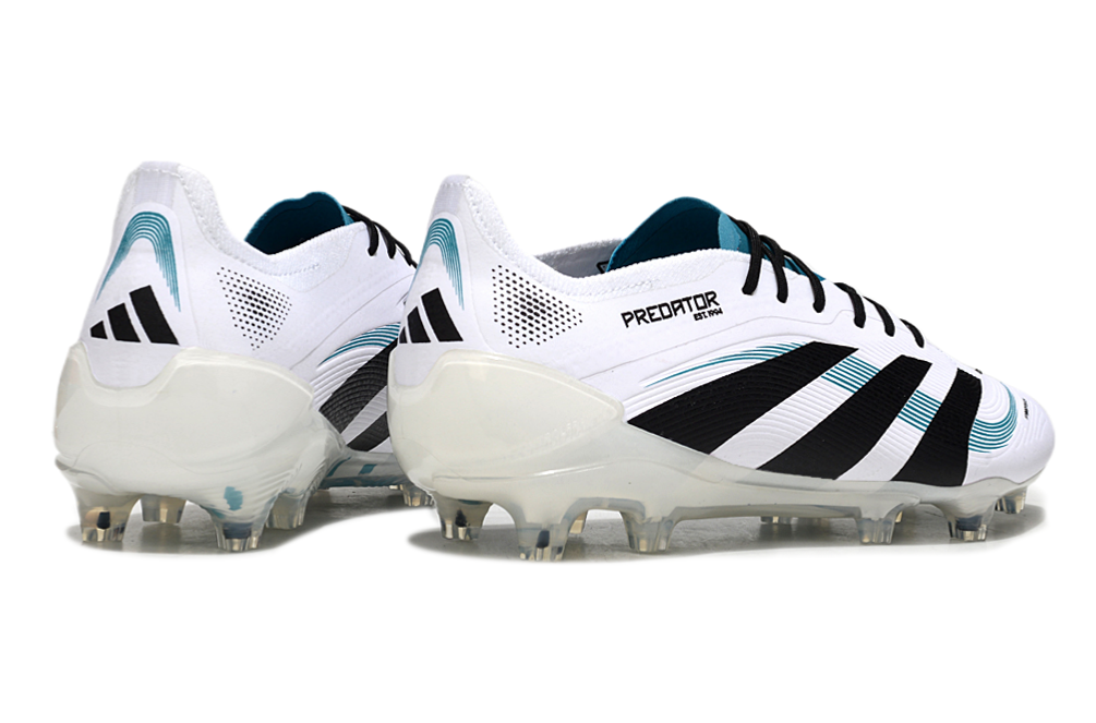 Adidas Predator Tongue FG Elite Football Boot - White/Blue 