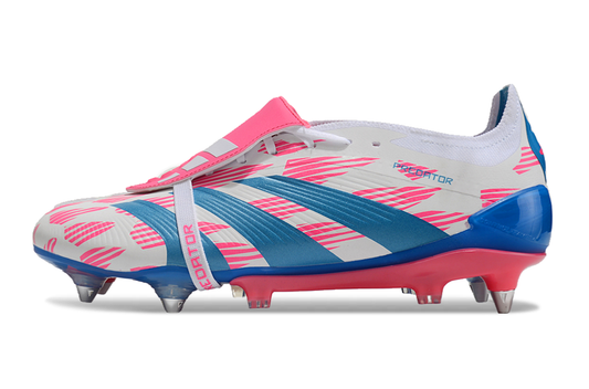 Adidas Predator Tongue SG Elite Football Boot - Blue/Pink 