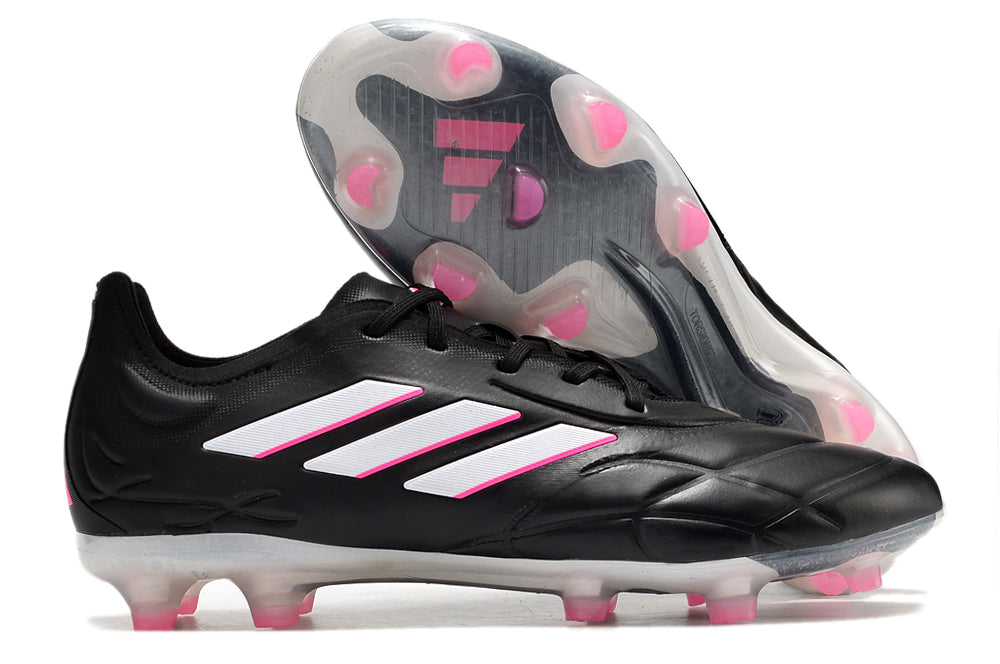 ADIDAS COPA PUREFIRM GROUND BOOTS BLACK AND WHITE ELITE FG FOOTBALL BOOT 