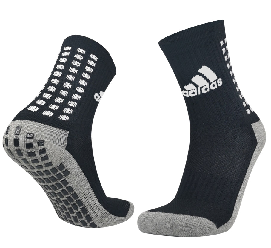 Non-Slip Soccer Meias - Preta