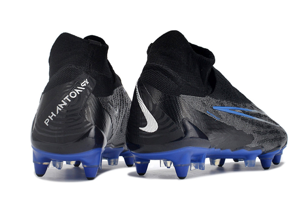 NIKE PHANTOM GX ELITE SG FOOTBALL BOOT - BLACK/BLUE
